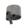 Wandlampe Stahl Stoff Umbra Grau E27 GU10 B:23 cm rund