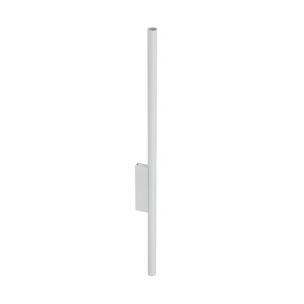 Wandlampe Stahl Weiß G9 H:78 cm indirekt Modern