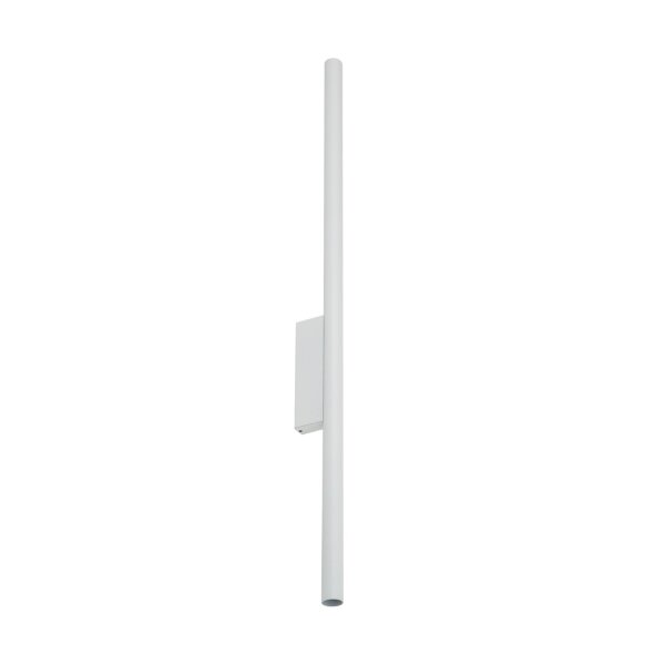 Wandlampe Stahl Weiß G9 H:78 cm indirekt Modern