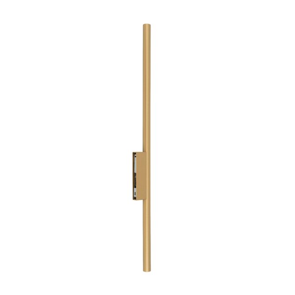 Wandleuchte Stahl Gold G9 H:78 cm indirekt Modern