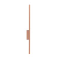 Wandlampe Kupfer Stahl G9 L:78 cm indirekt Modern rund
