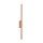 Wandlampe Kupfer Stahl G9 L:78 cm indirekt Modern rund
