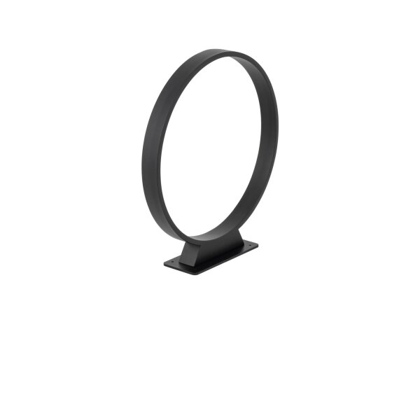 LED Tischlampe Außen Schwarz IP65 3000 K H:40 cm Ring