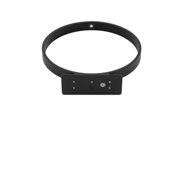 LED Tischlampe Außen Schwarz IP65 3000 K H:40 cm Ring