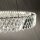 LED Pendelleuchte Nickel 3000 K L:60 cm Acryl Kristall