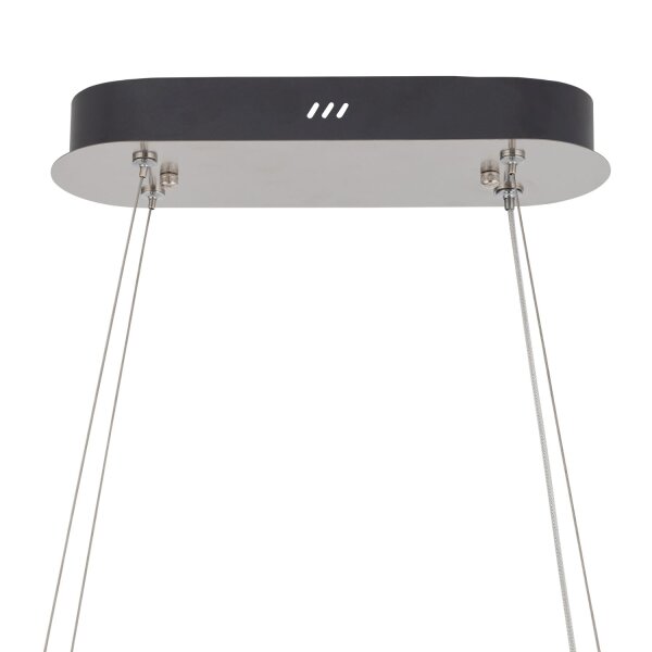 LED Pendelleuchte Nickel 3000 K L:120 cm Modern