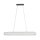 LED Pendelleuchte Nickel 3000 K L:120 cm Modern