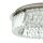 LED Deckenleuchte Nickel 3000 K rund B:43 cm Modern