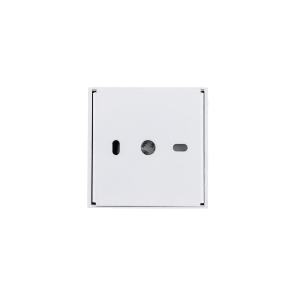 LED Deckenleuchte Weiß Schwarz 3000 K B:8 cm eckig