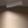 LED Deckenleuchte Weiß Schwarz 3000 K L:38,5 cm lang