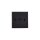 LED Deckenlampe Schwarz 4000 K eckig B:8 cm Modern