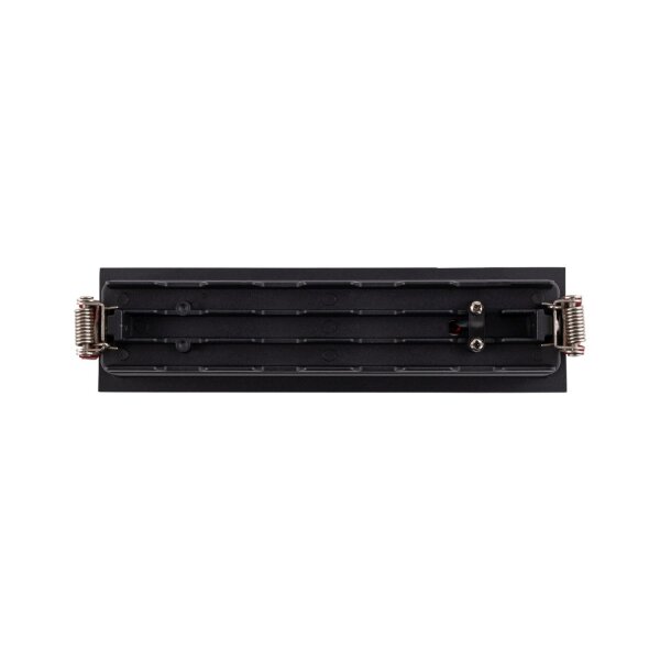 LED Einbauspot Schwarz Alu 4000 K lang L:20 cm Modern