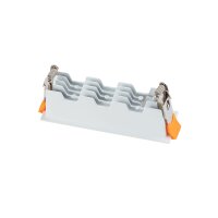 LED Einbauspot Weiß 3000 K rund L:14 cm lang Modern