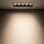 LED Einbauspot Weiß 3000 K rund L:14 cm lang Modern
