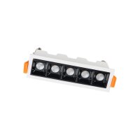LED Einbaustrahler Weiß 4000 K L:14 cm lang Modern