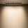 LED Einbauspot Weiß Alu 3000 K lang L:28 cm Modern