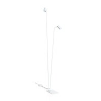 XXL Stehleuchte Weiß GU10 H:216 cm flexibel Modern