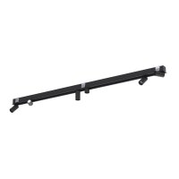 XXL Einbaustrahler Schwarz GU10 L:216 cm lang flexibel