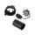 Einbauspot Schwarz Stahl GU10 B:8 cm verstellbar rund