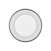 LED Deckenlampe Schwarz 4000 K blendarm rund B:48 cm