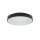 LED Deckenlampe Schwarz 4000 K blendarm rund B:48 cm