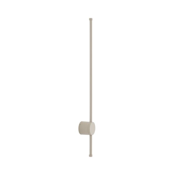 LED Außenwandleuchte Beige IP54 3000 K 97 cm Aluminium