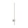 LED Außenwandleuchte Beige IP54 3000 K 97 cm Aluminium