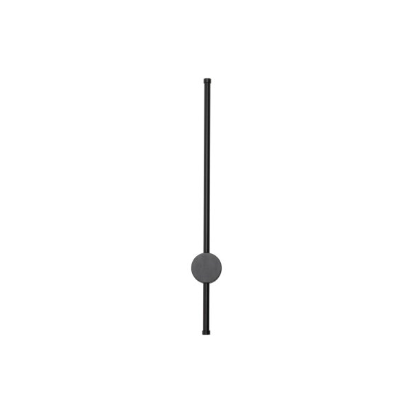 LED Wandleuchte Schwarz IP54 3000 K 65 cm Aluminium