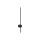 LED Wandleuchte Schwarz IP54 3000 K 65 cm Aluminium