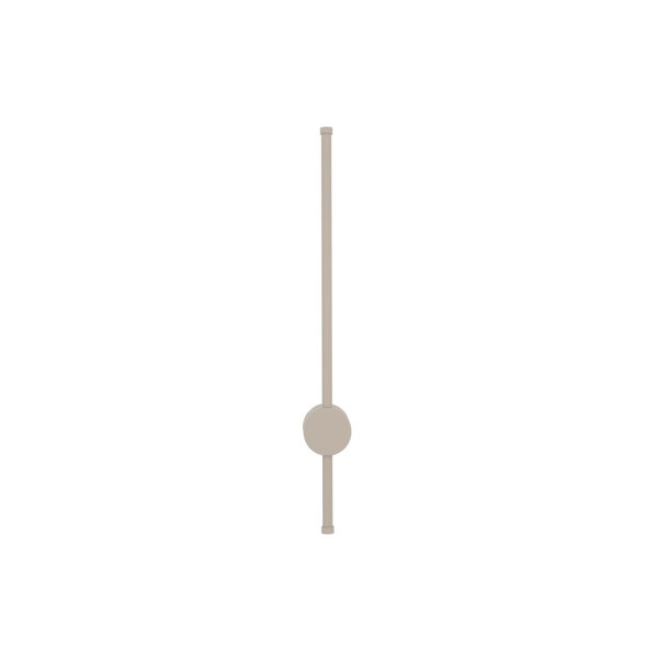 LED Außenlampe Wand Beige IP54 3000 K L:65 cm Aluminium