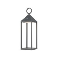 LED Akku Tischleuchte Graphit Touch dimmbar IP65 3000 K