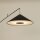 Stehlampe Schwarz Stoff flexibel E27 H:240 cm Modern