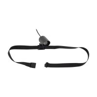 LED Wandstrahler Aluminium Schwarz IP54 3000 K flexibel