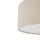 Pendelleuchte Gold Creme Stoff E27 L:65 cm rund Modern