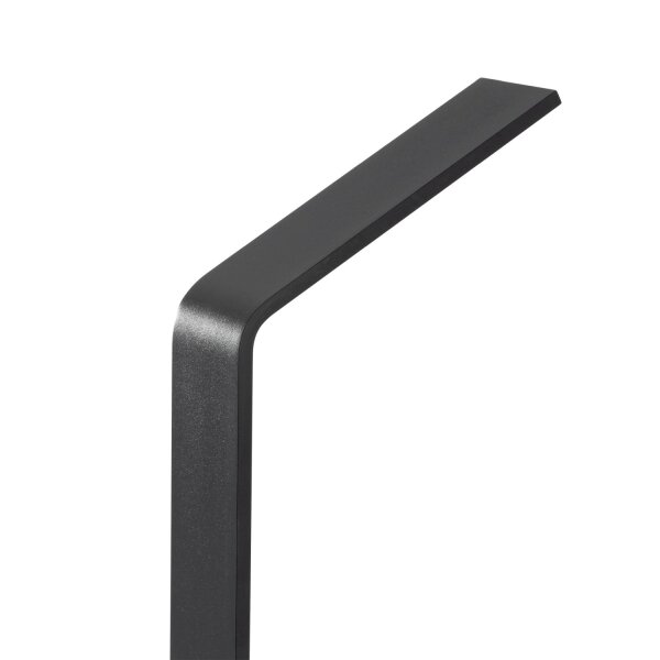 LED Wegeleuchte Schwarz Aluminium IP54 3000 K H:80 cm