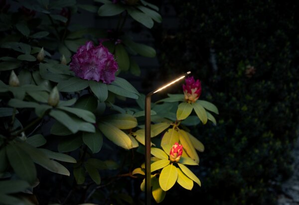 LED Wegeleuchte Schwarz Aluminium IP54 3000 K H:80 cm