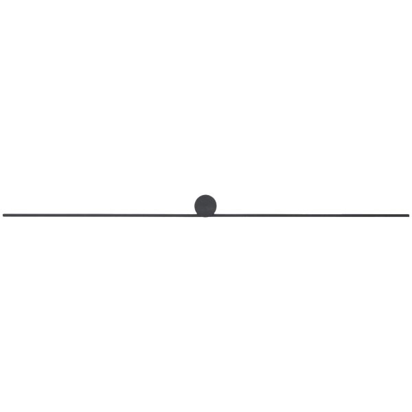 LED Bilderlampe Metall Schwarz 4000 K L:120 cm Modern