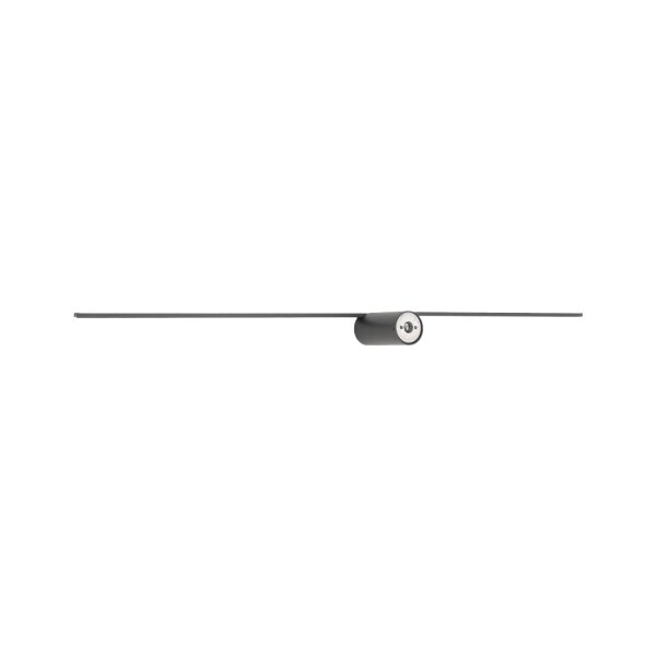 LED Bilderleuchte Schwarz Metall 4000 K 99 cm Modern