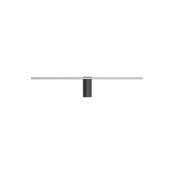 LED Wandlampe Schwarz Metall 4000 K L:66 cm lang Modern