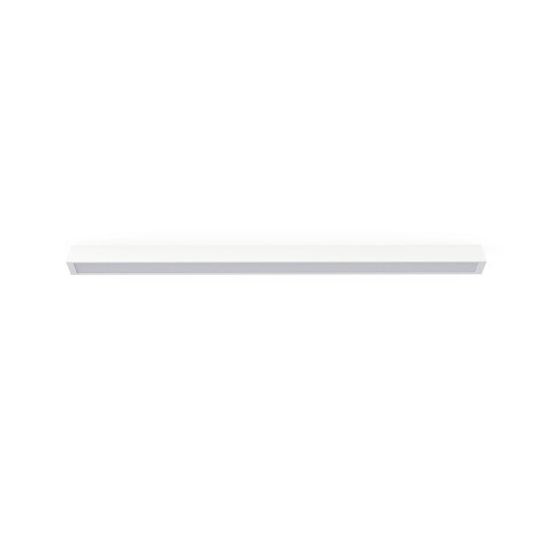 LED Deckenleuchte Stahl Weiß 3000 K L:123 cm länglich