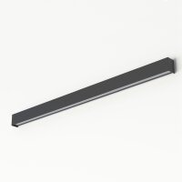 LED Wandlampe Graphit Stahl 22 W L:122 cm lang Modern
