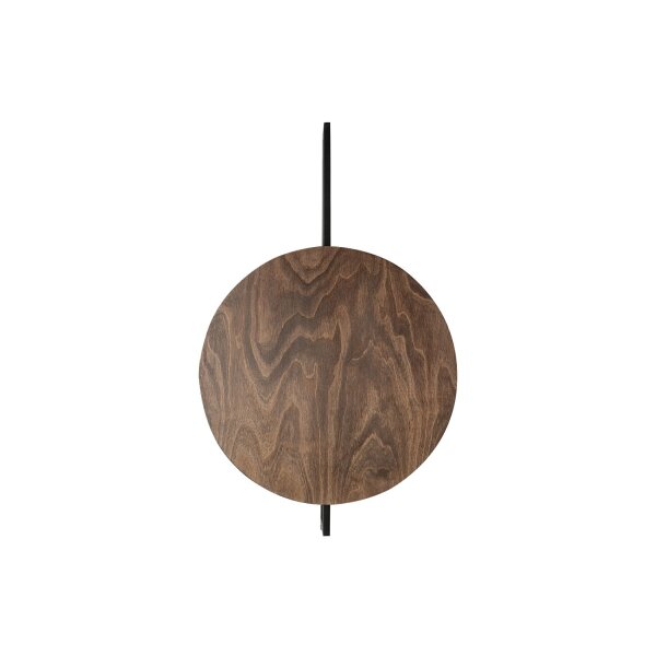 Wandleuchte Schwarz Holz GX53 B:53 cm indirekt Modern