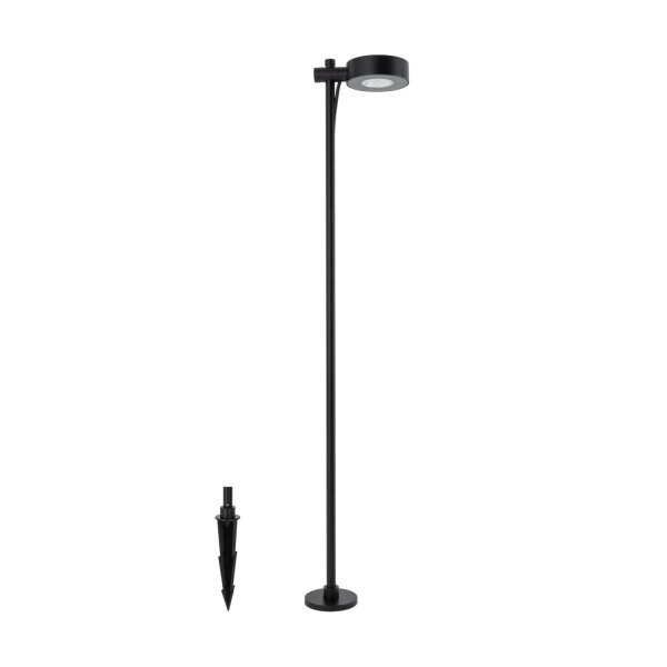LED Wegeleuchte Schwarz Alu IP54 3000 K 100 cm flexibel