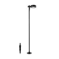 LED Wegeleuchte Schwarz Alu IP54 3000 K 100 cm flexibel