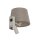 Wandlampe Stoff Grau Schalter E27 GU10 B:23 cm flexibel