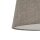 Hängelampe Seidengrau E27 L:46 cm Modern Stoffschirm