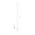 LED Pollerleuchte Schwarz Erdspieß IP54 3000 K 120 cm