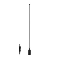 LED Wegeleuchte Schwarz Erdspieß IP54 3000 K H:100 cm