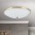 Deckenlampe Metall Glas E27 Ø 39,5 cm 3-flammig rund