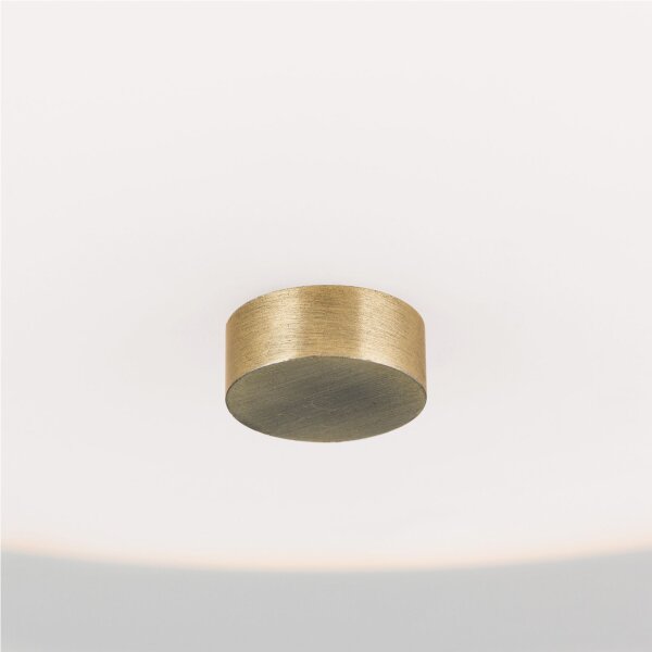 Deckenleuchte Glas Metall E27 D: 56,5 cm rund